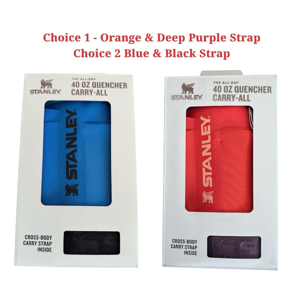Stanley Red Carry-All Bag Stanley All Day 40 oz Quencher crossbody bag designed